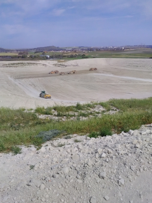 Transformación de terrenos balsa